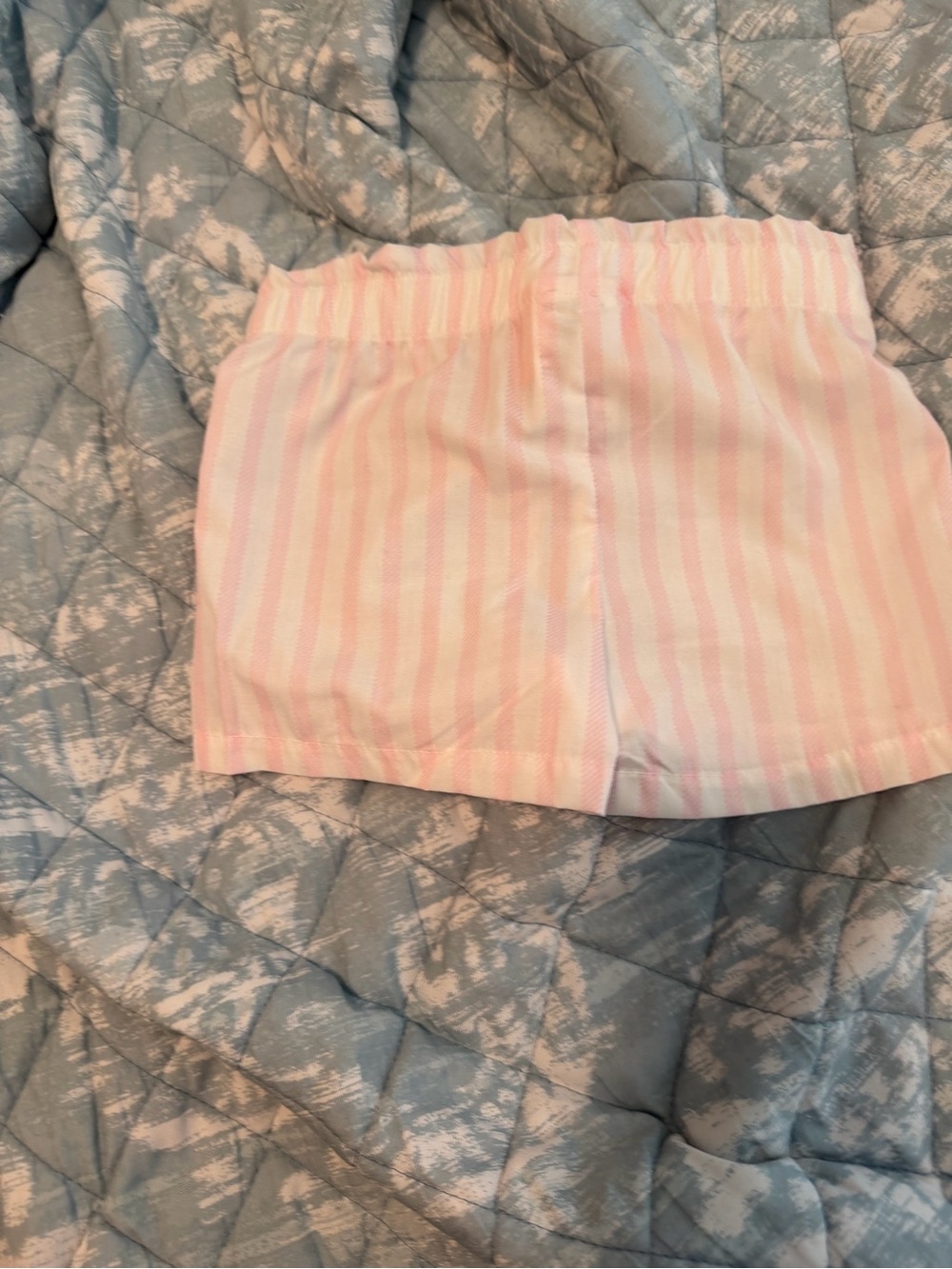 Nickelodeon Pink and White Striped Kids Shorts